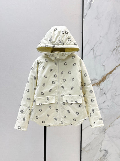 Herm 25fw reversible padded jacket