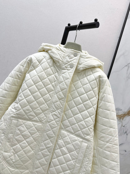 Herm 25fw reversible padded jacket