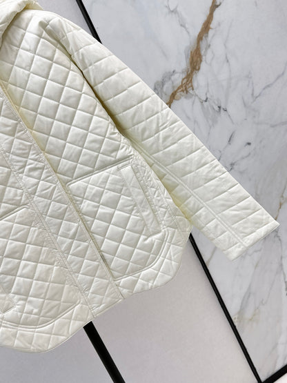 Herm 25fw reversible padded jacket