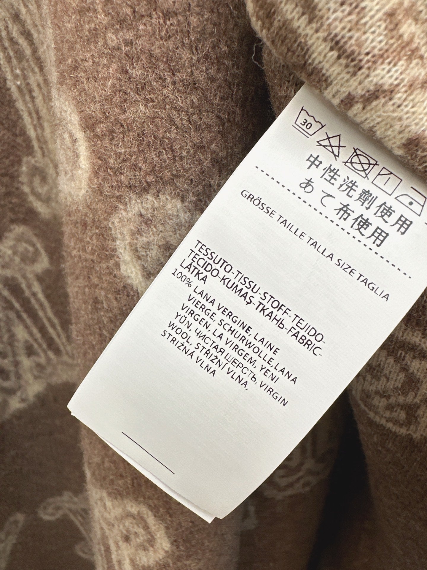 Max 25fw shawls jacket