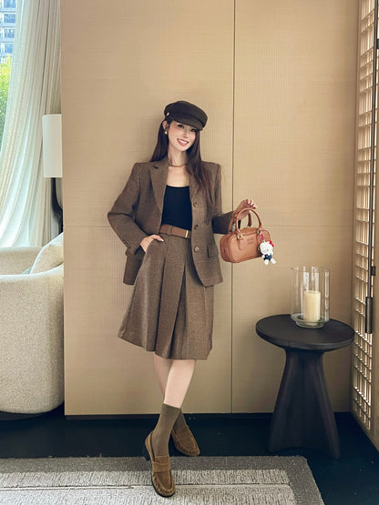 Miu 25fw pleated skirt