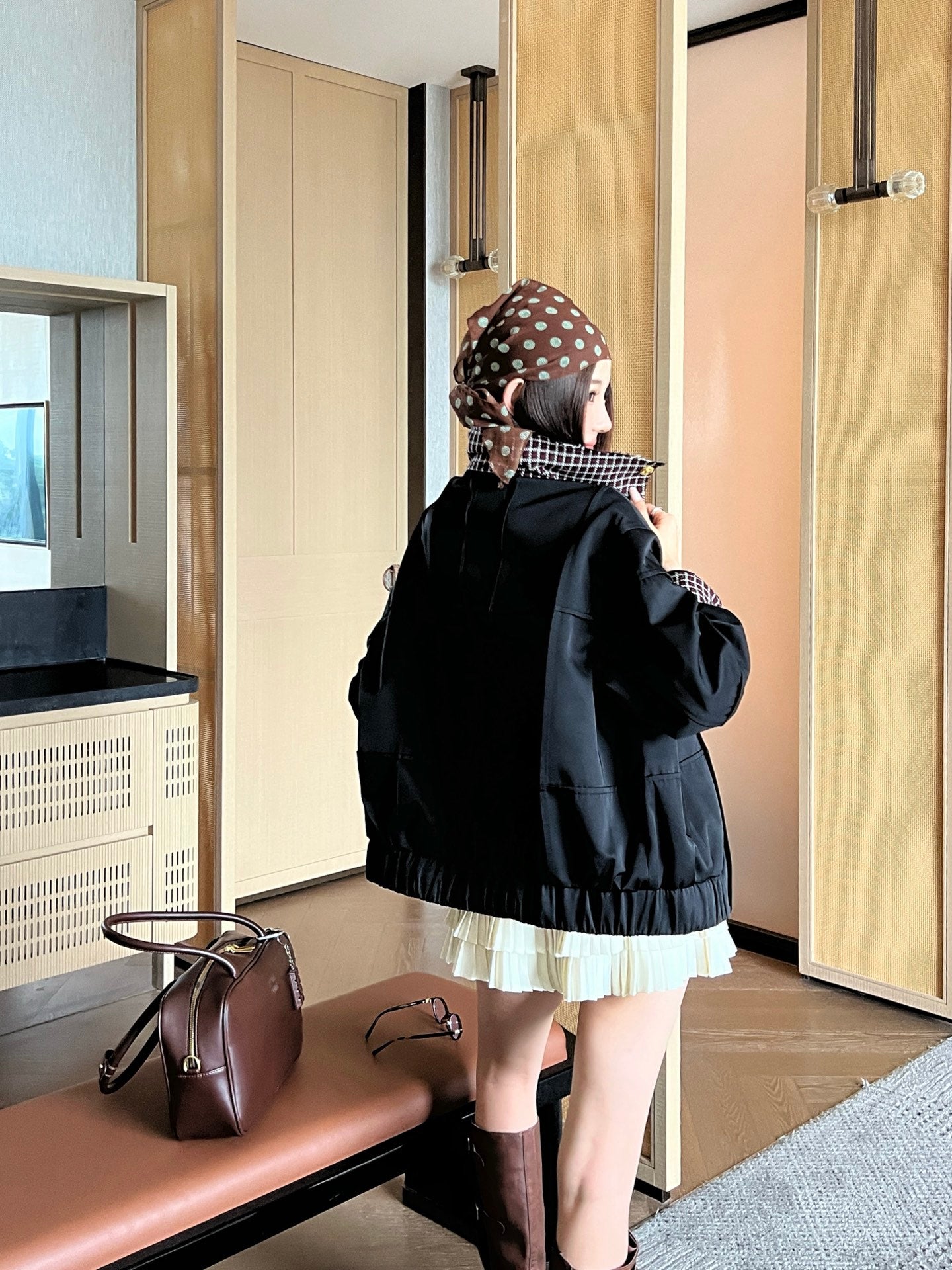 Miu 25fw jacket