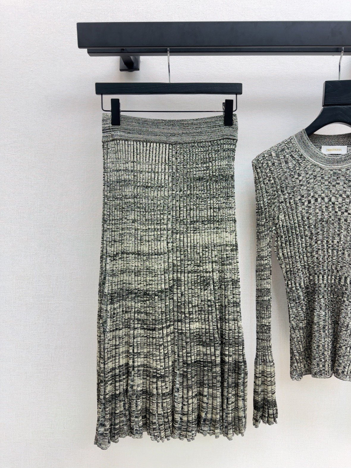 Zimm 25fw knitted skirt