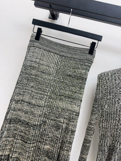 Zimm 25fw knitted skirt