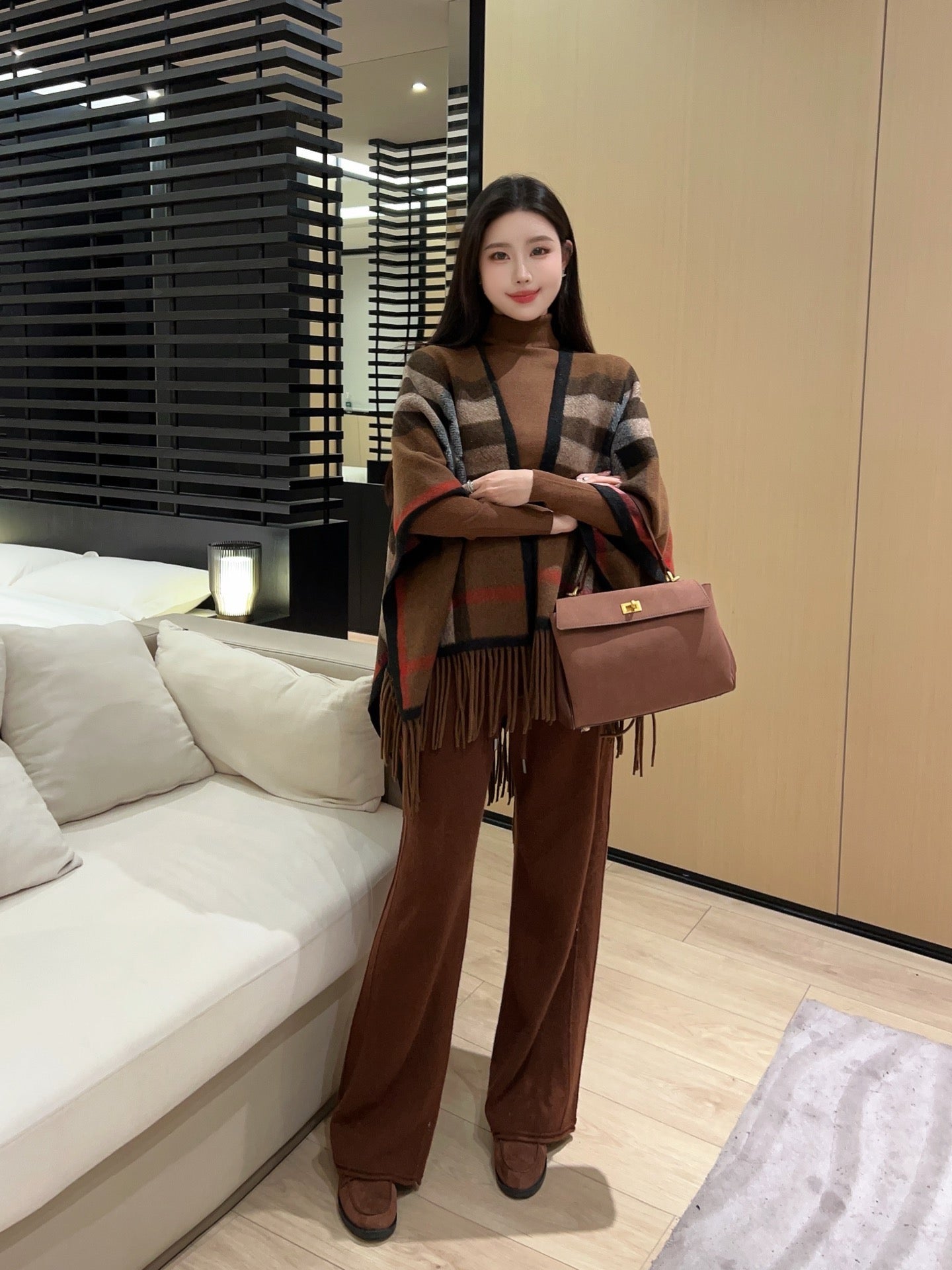 Bur 25fw wool shawls
