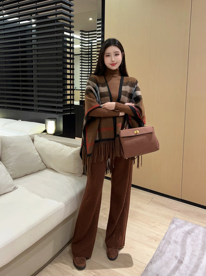 Bur 25fw wool shawls