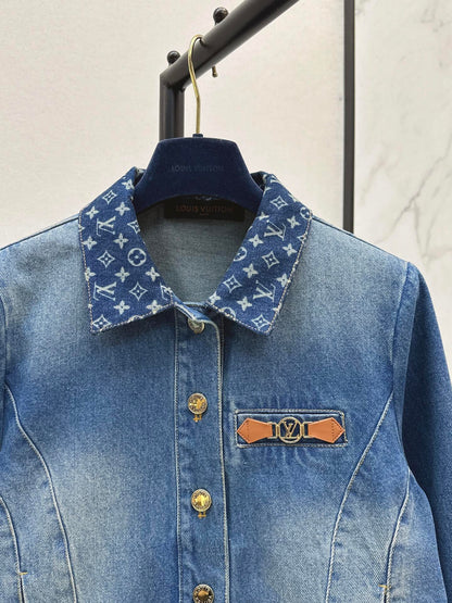 Louis 25fw denim jacket