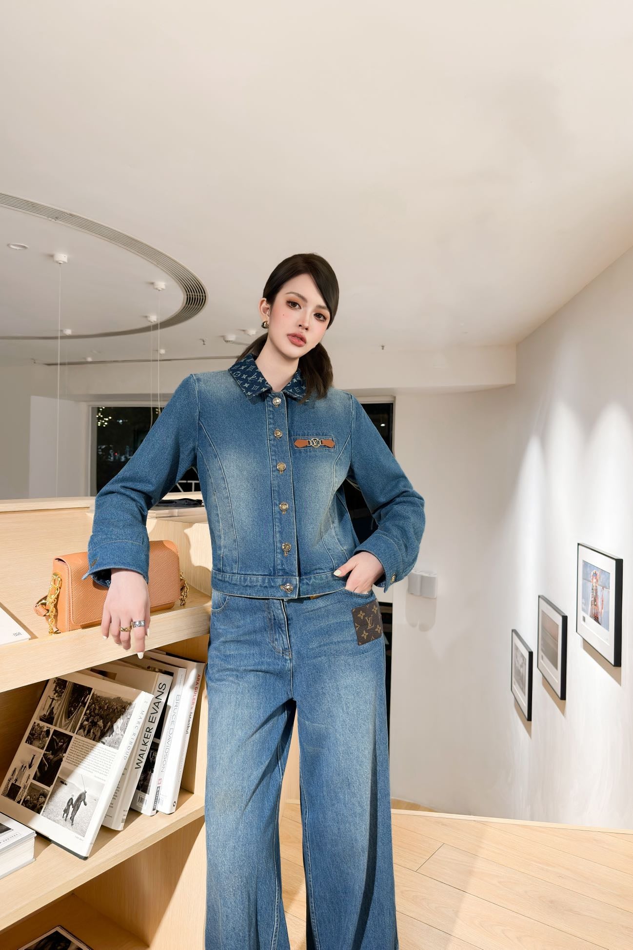 Louis 25fw denim jacket