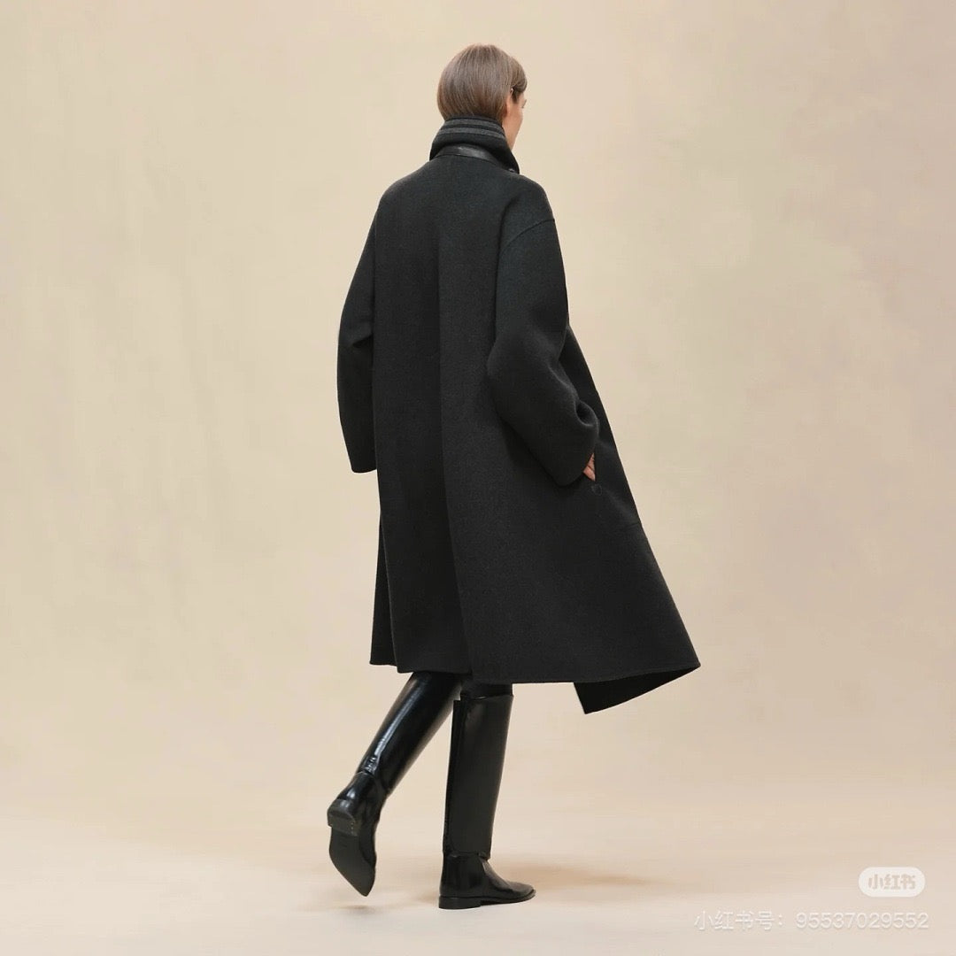 Herm 25fw cashmere overcoat