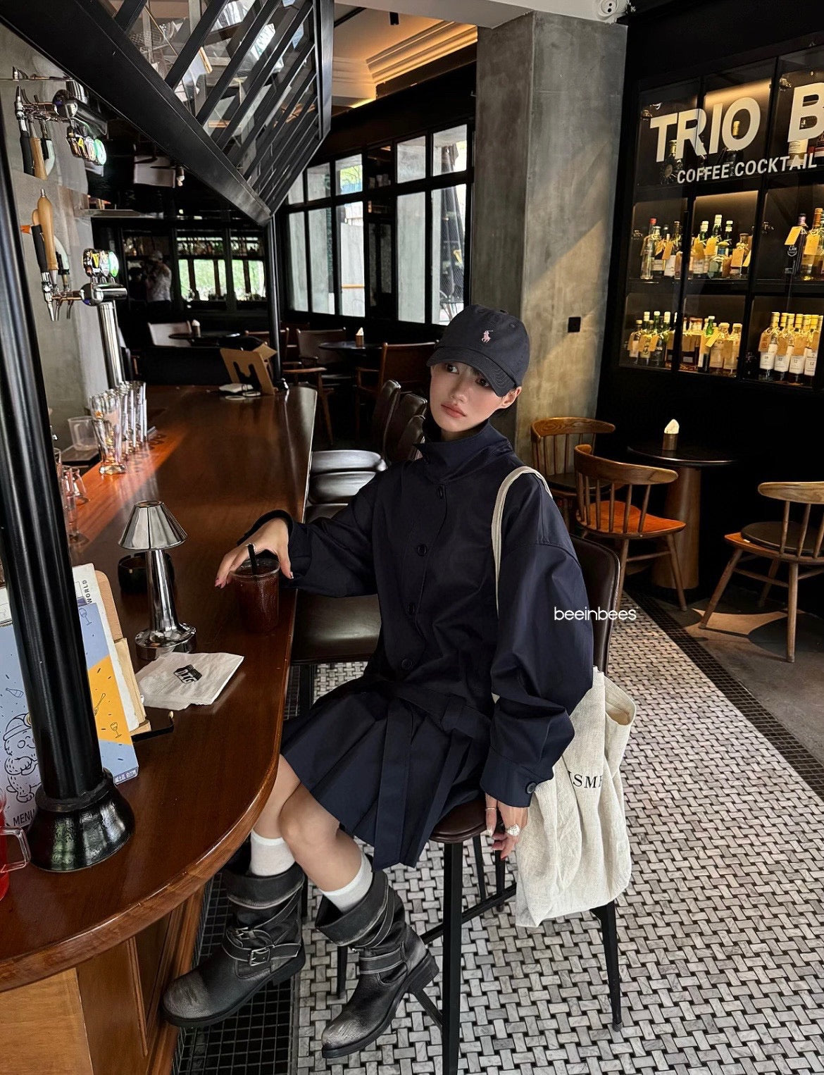 Celi 25fw pleated jacket