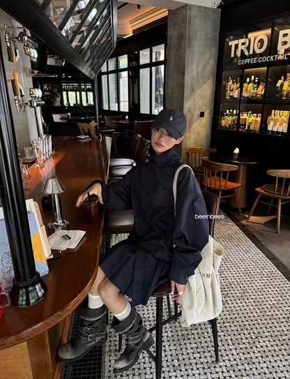 Celi 25fw pleated jacket