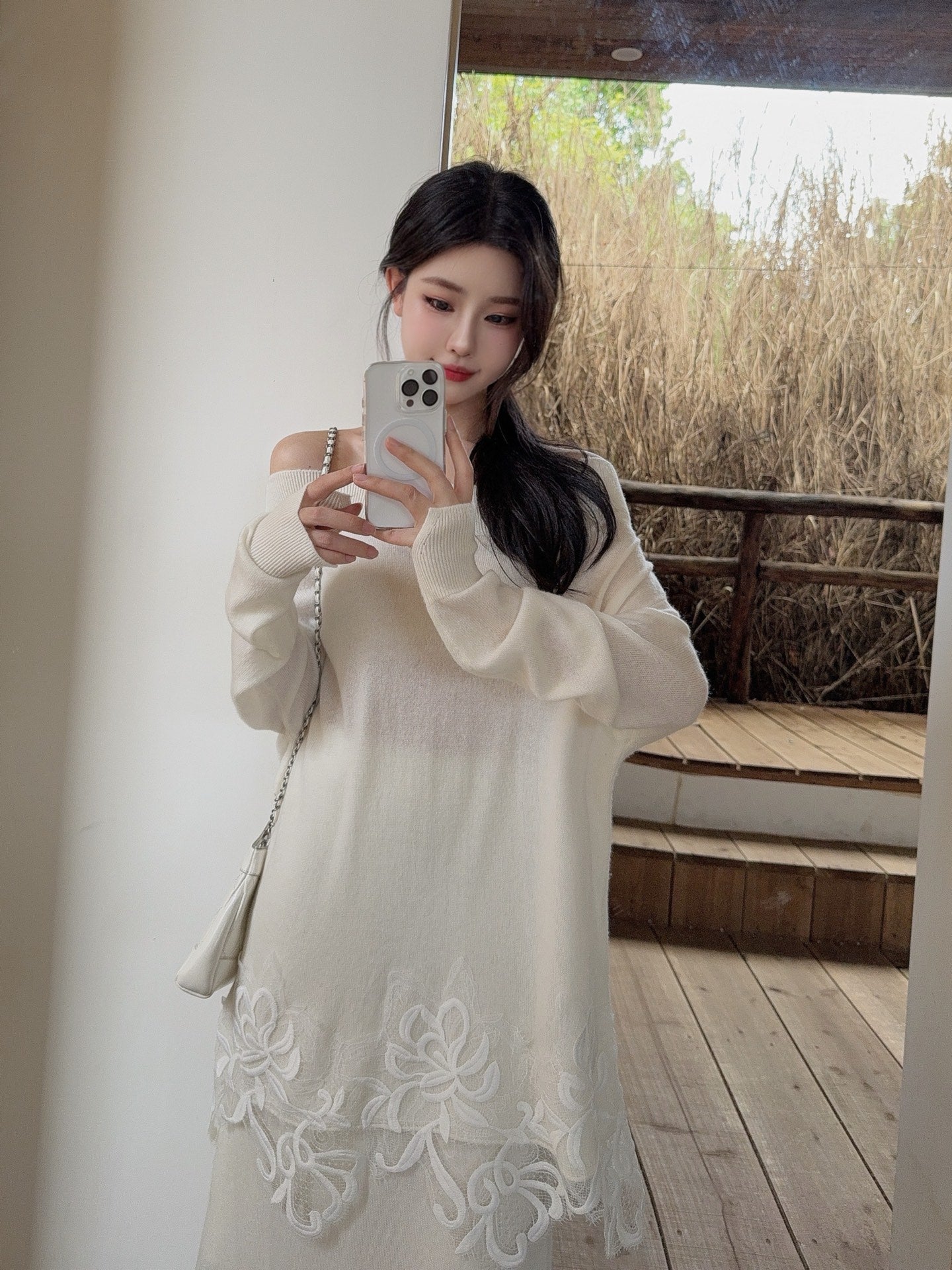 ES 25fw lace suit