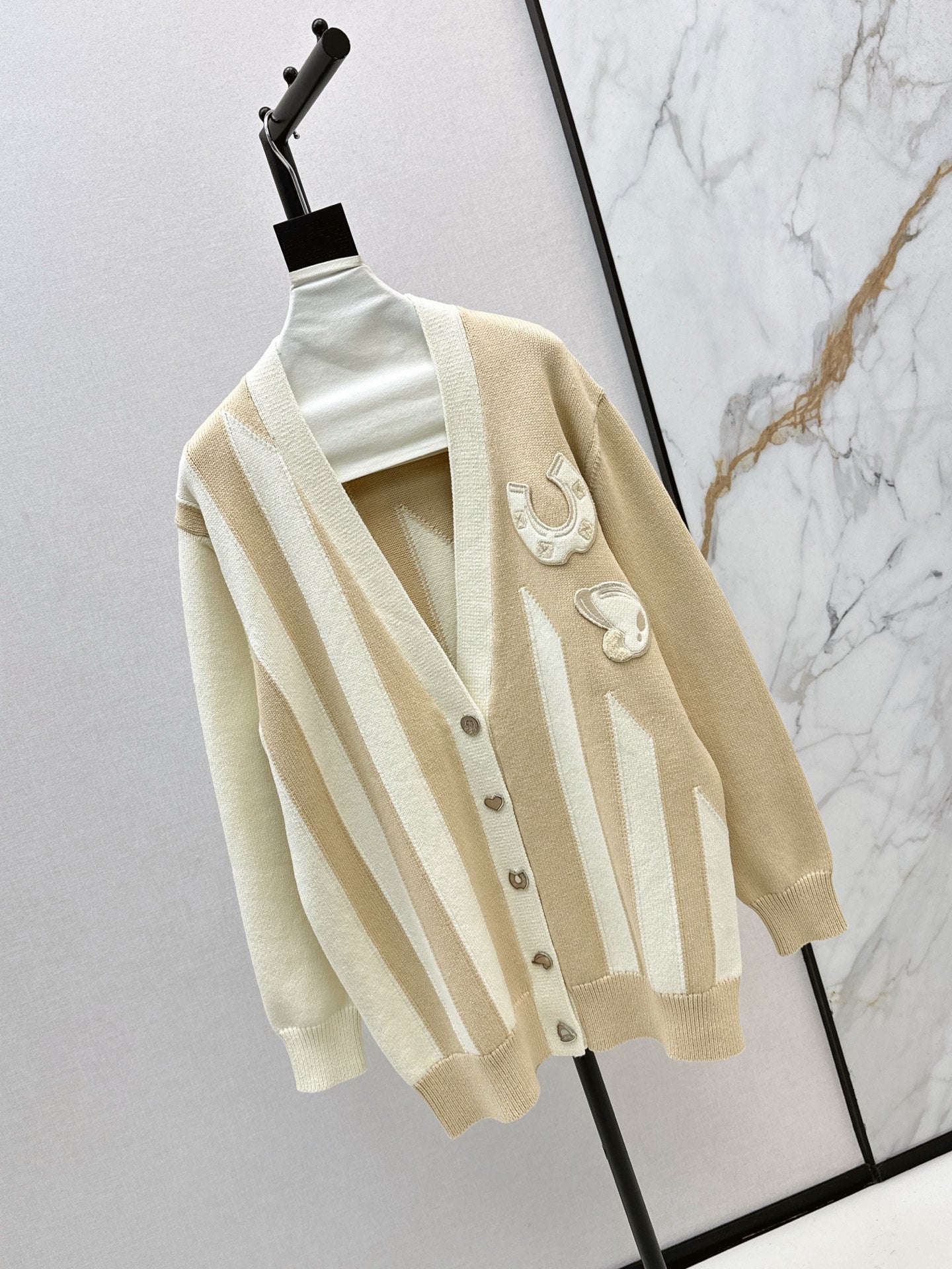 Herm 25fw knit cardigan