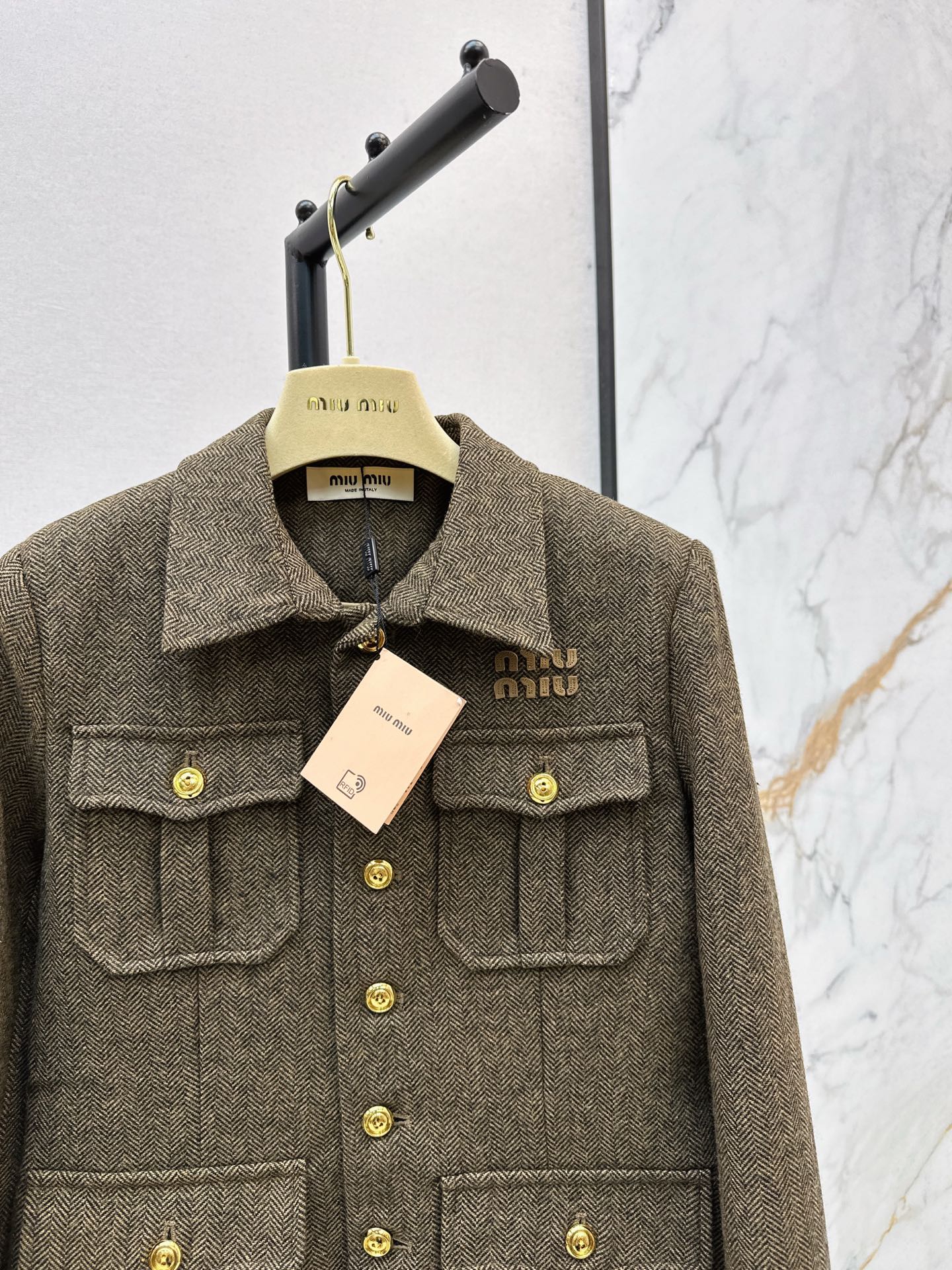 Miu 25fw jacket
