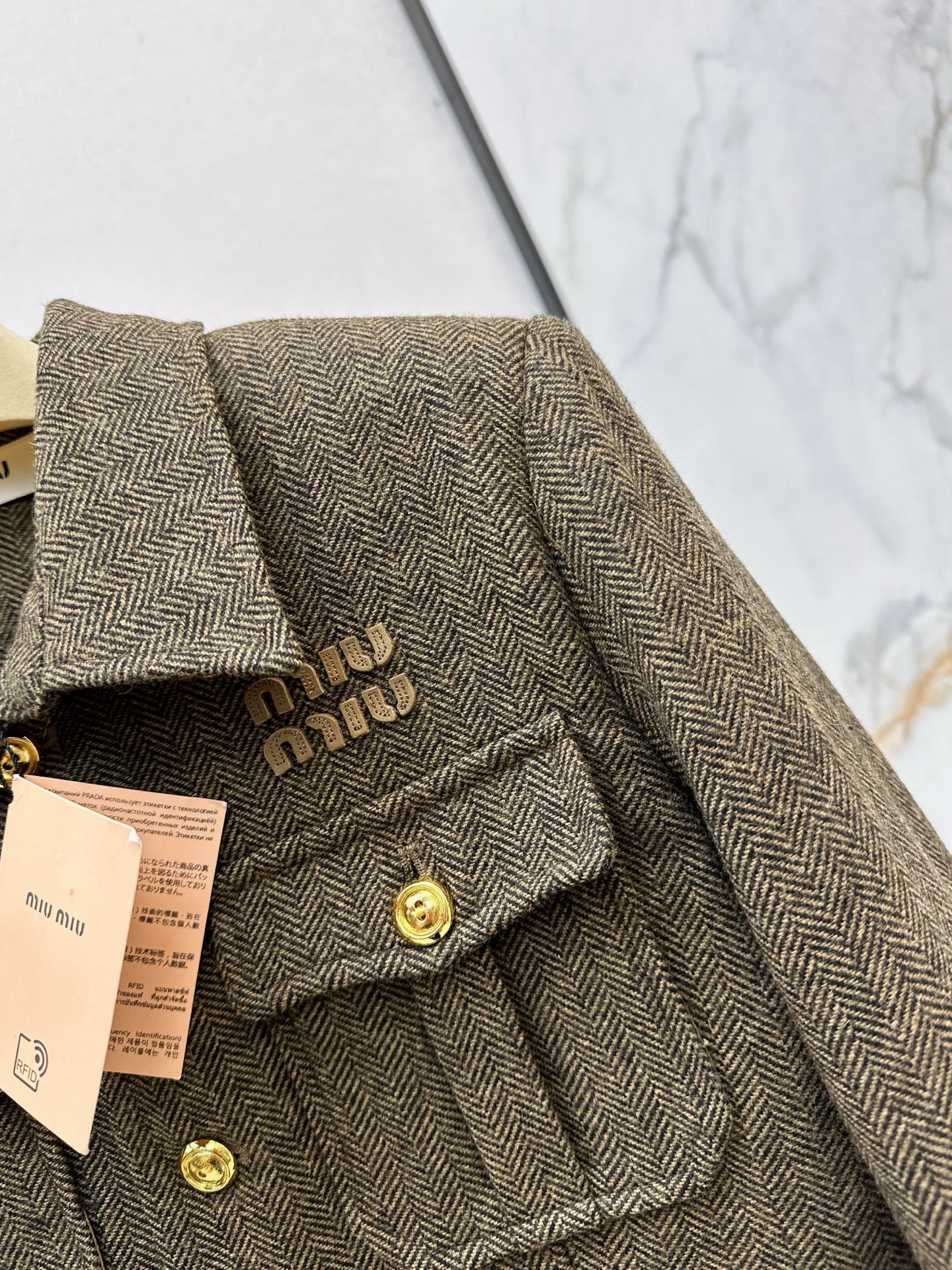 Miu 25fw jacket