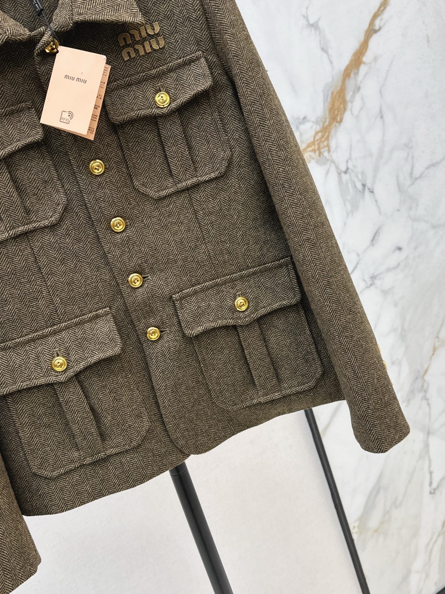 Miu 25fw jacket