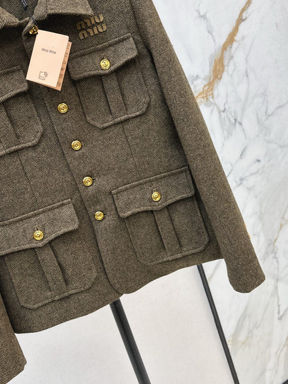 Miu 25fw jacket