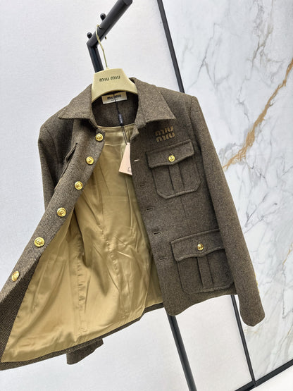 Miu 25fw jacket