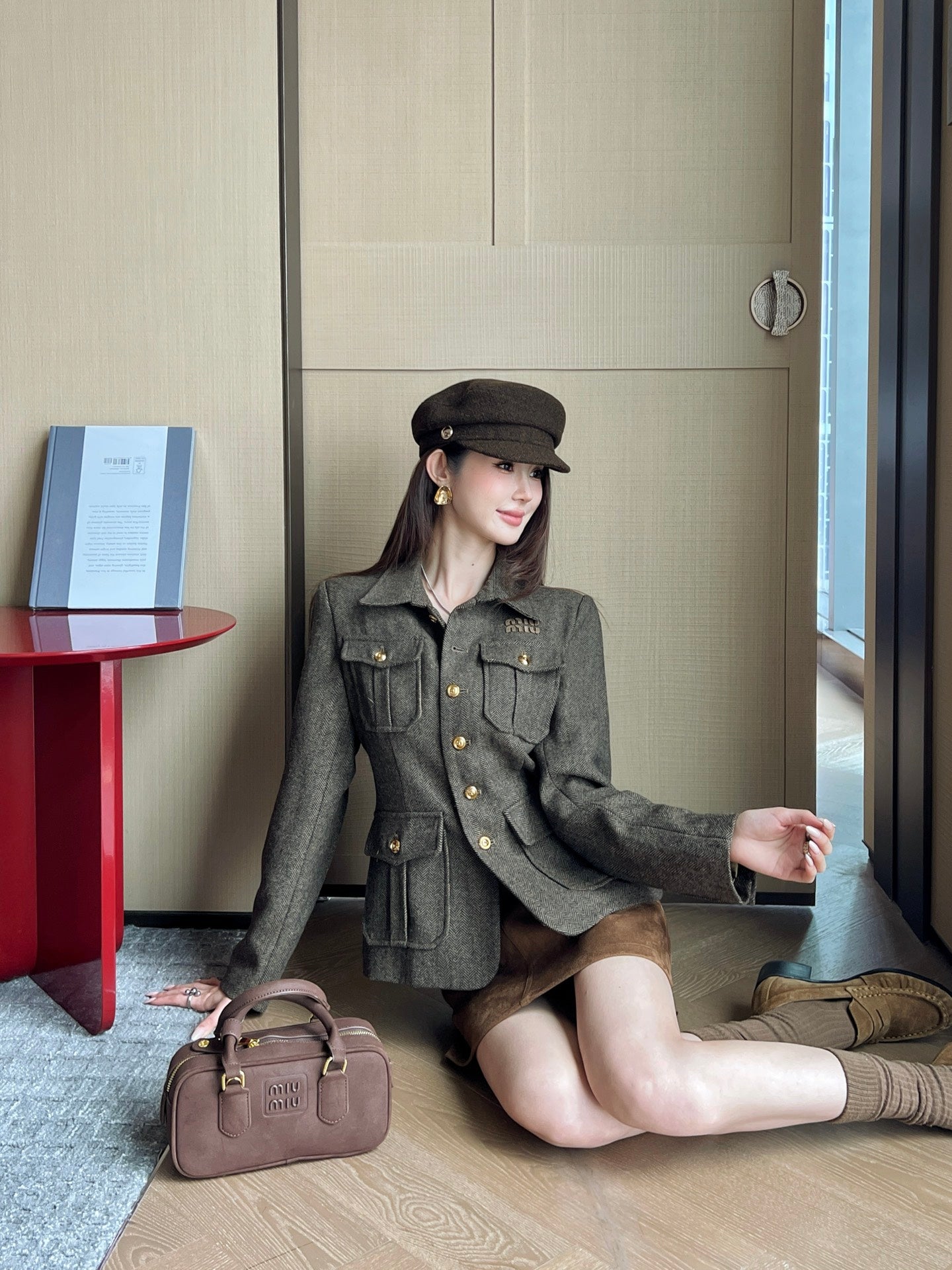 Miu 25fw jacket