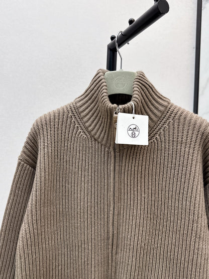 Herm 25fw wool knit jacket