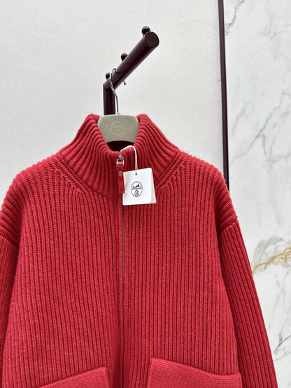 Herm 25fw wool knit jacket