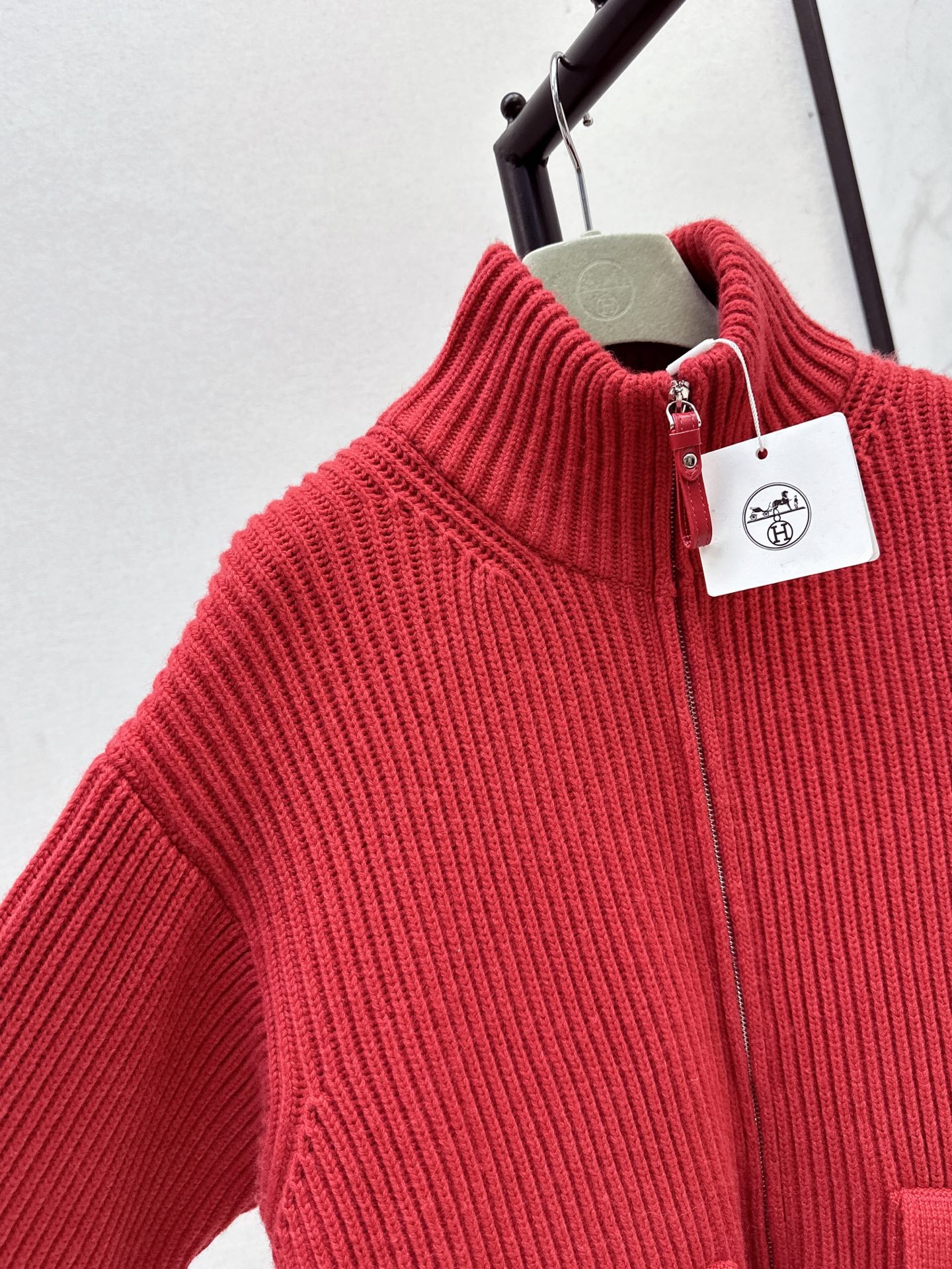 Herm 25fw wool knit jacket