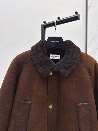 Saint 25fw fur jacket