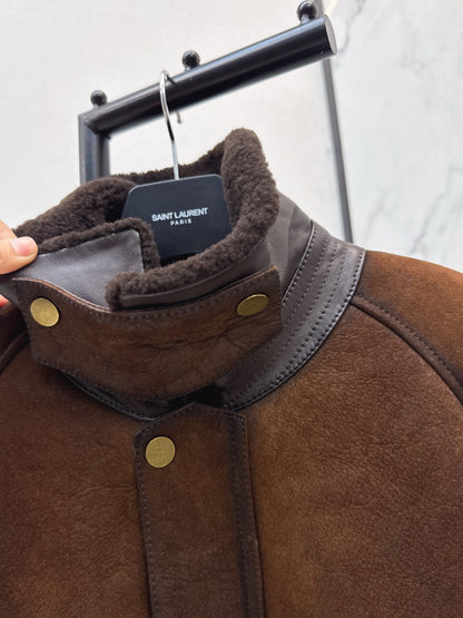 Saint 25fw fur jacket