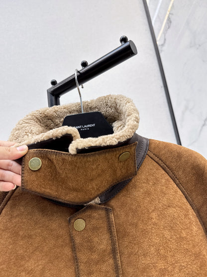 Saint 25fw fur jacket