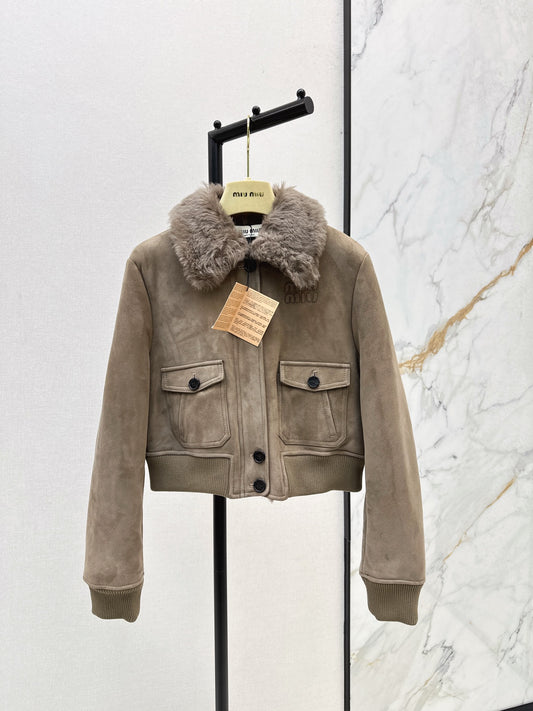 Miu 25fw fur jacket