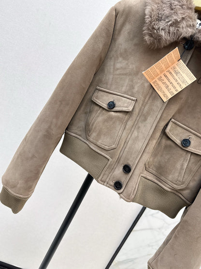 Miu 25fw fur jacket