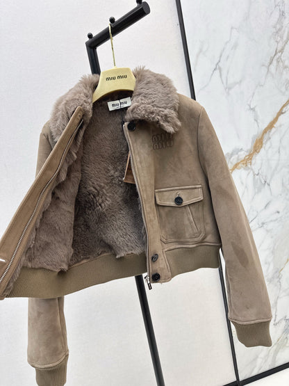 Miu 25fw fur jacket
