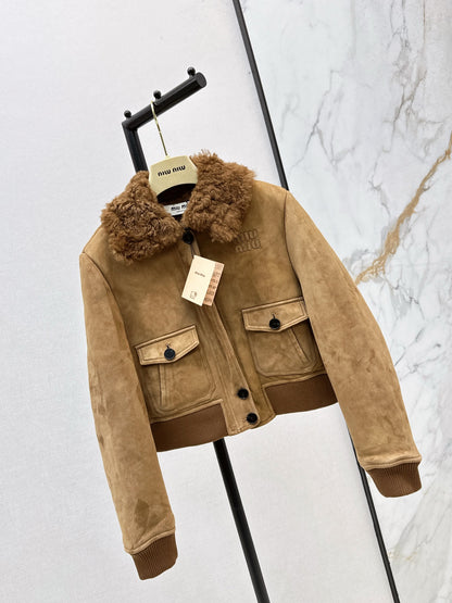 Miu 25fw fur jacket