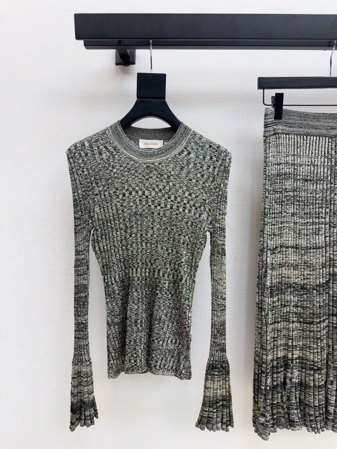 Zimm 25fw knitted shirt