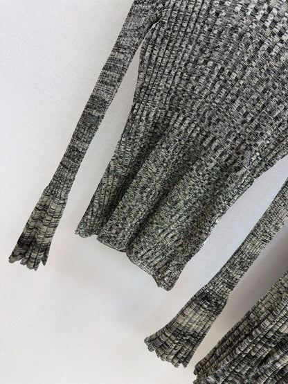 Zimm 25fw knitted shirt