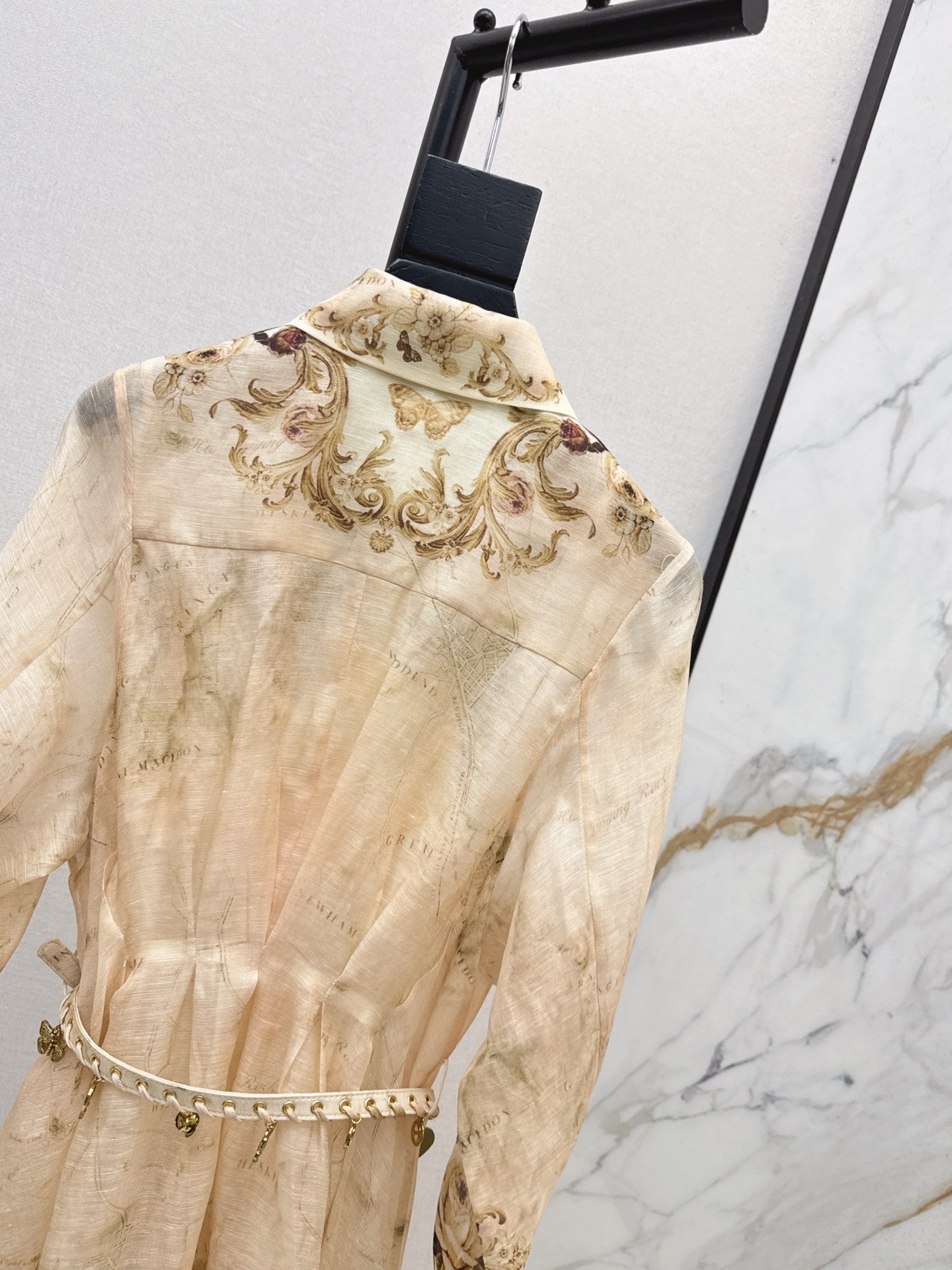Zimm 25fw printed dress