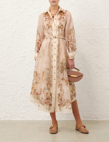 Zimm 25fw printed dress