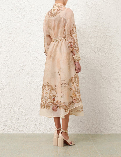 Zimm 25fw printed dress