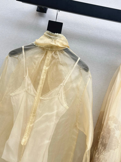 Zimm 25fw silk shirt