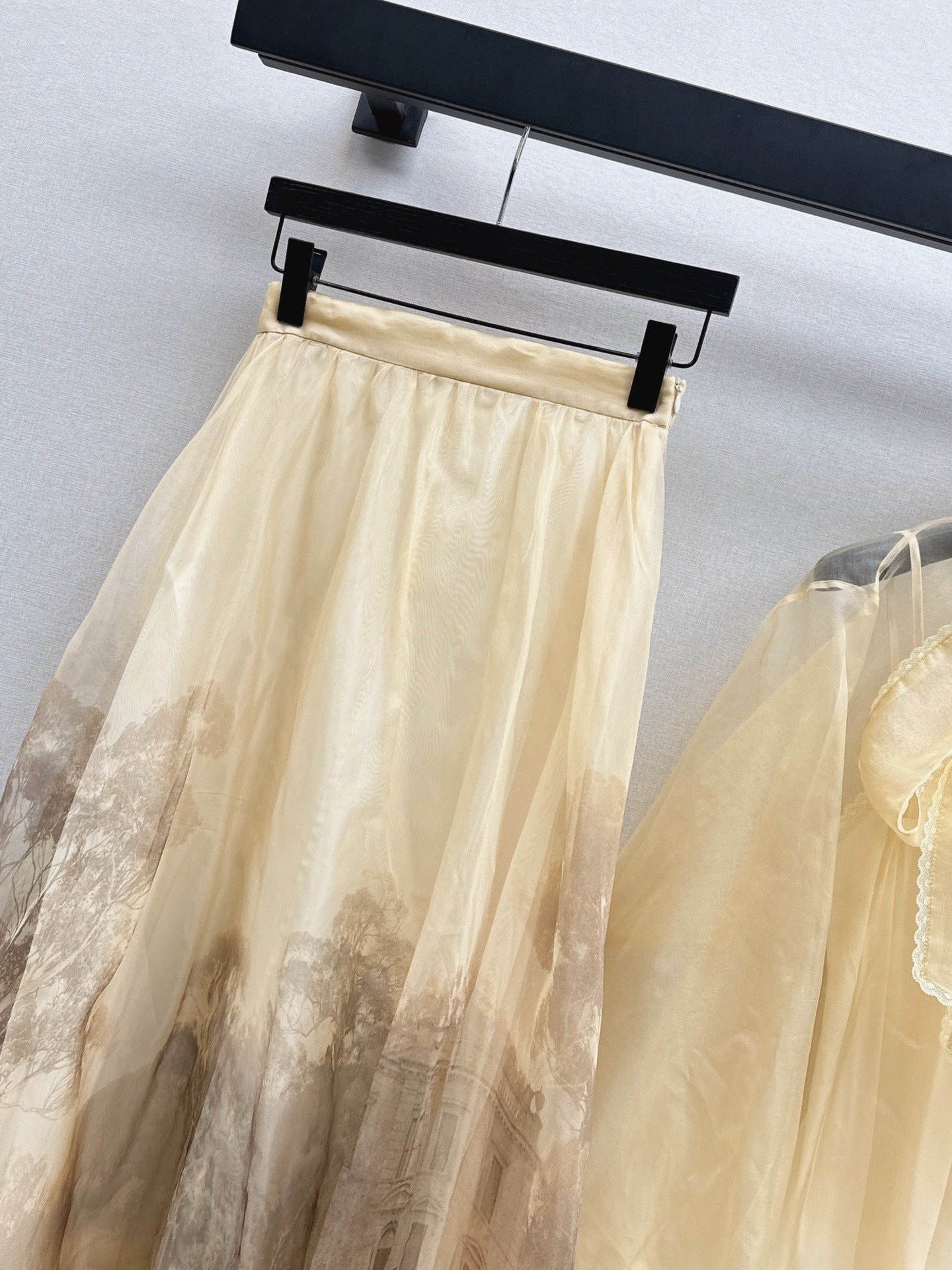 Zimm 25fw silk skirt