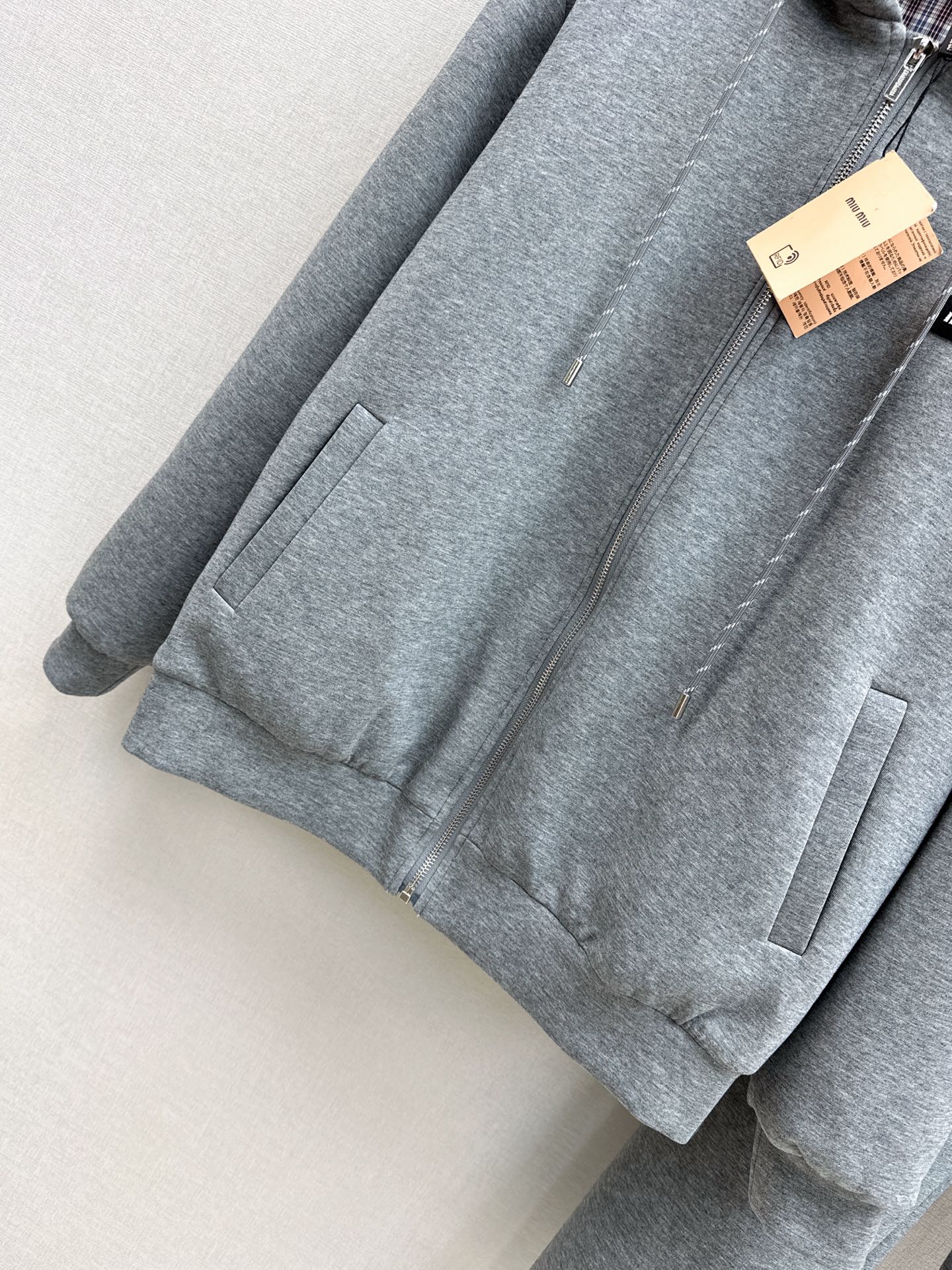 Miu 25fw reversible tracksuit