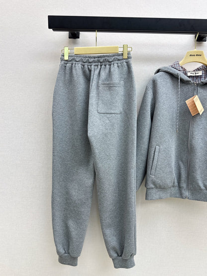 Miu 25fw reversible tracksuit