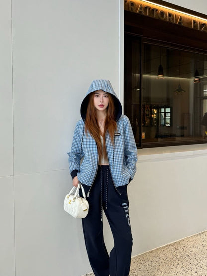 Miu 25fw reversible tracksuit