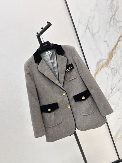 Celi 25fw woolen blazer