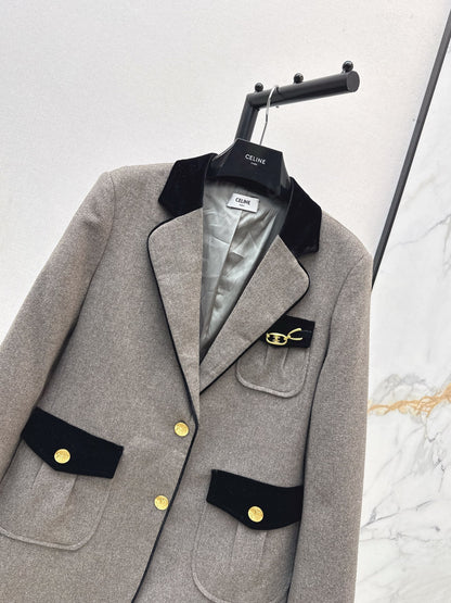 Celi 25fw woolen blazer