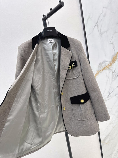 Celi 25fw woolen blazer