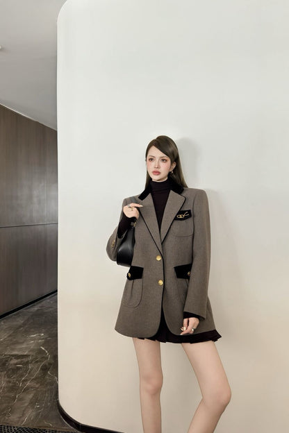 Celi 25fw woolen blazer