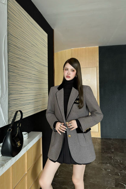 Celi 25fw woolen blazer