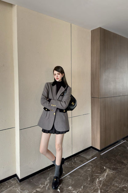 Celi 25fw woolen blazer
