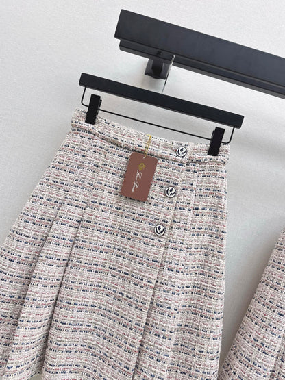 Loro 25fw woven skirt